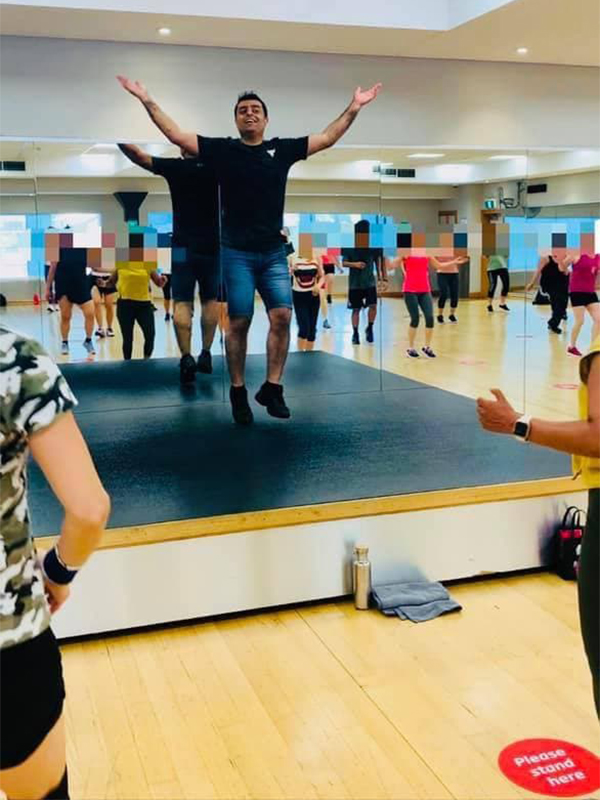 My Zumba class